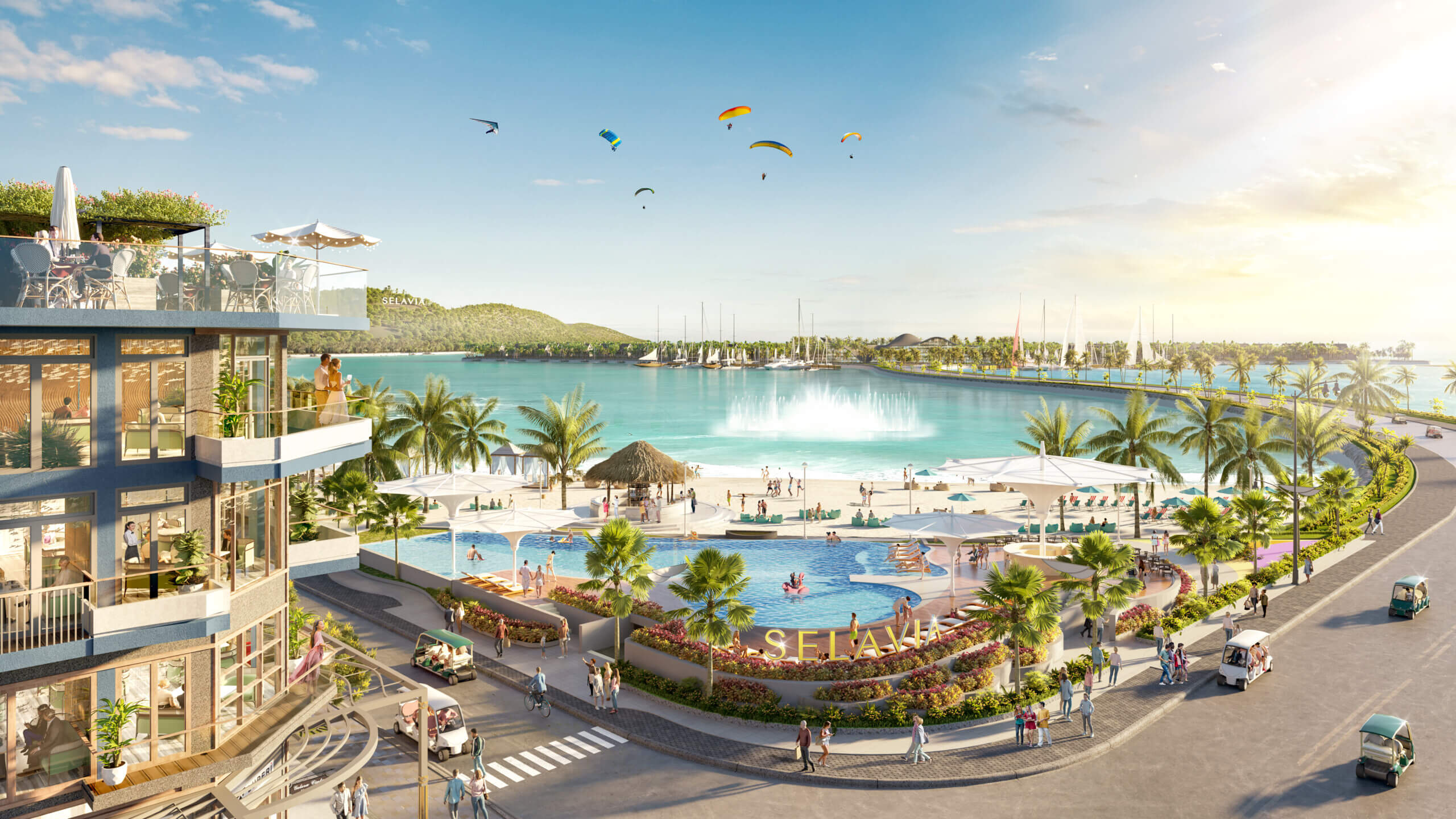 Bến du thuyền cận gia